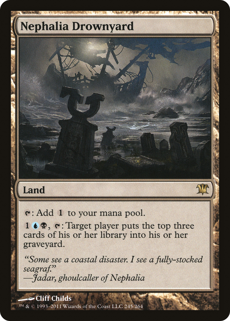 Nephalia Drownyard (245) Foil - Innistrad