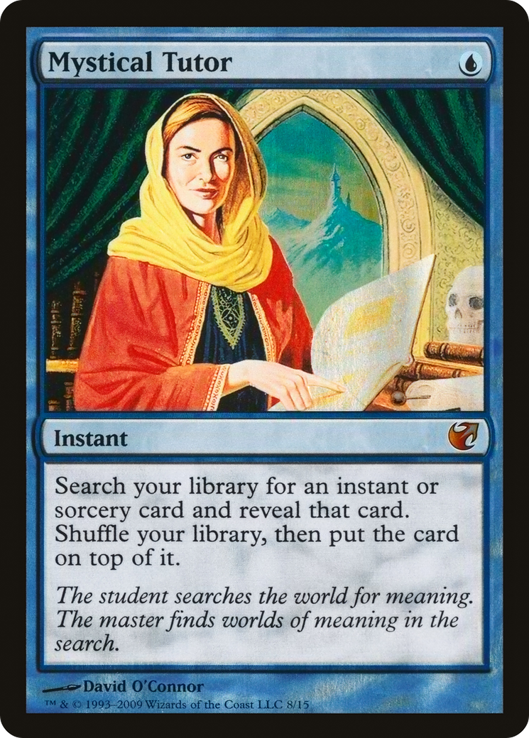 Mystical Tutor (008) Foil - From the Vault: Exiled