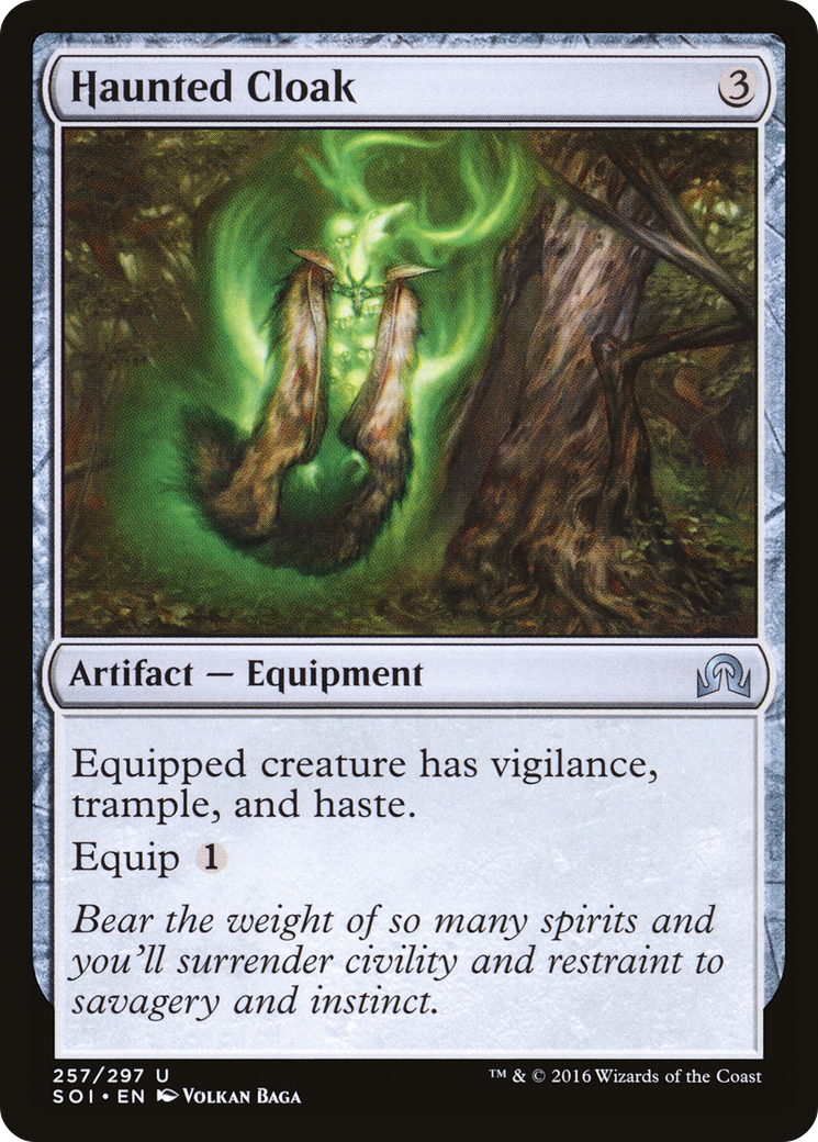 Haunted Cloak (257) - Shadows over Innistrad
