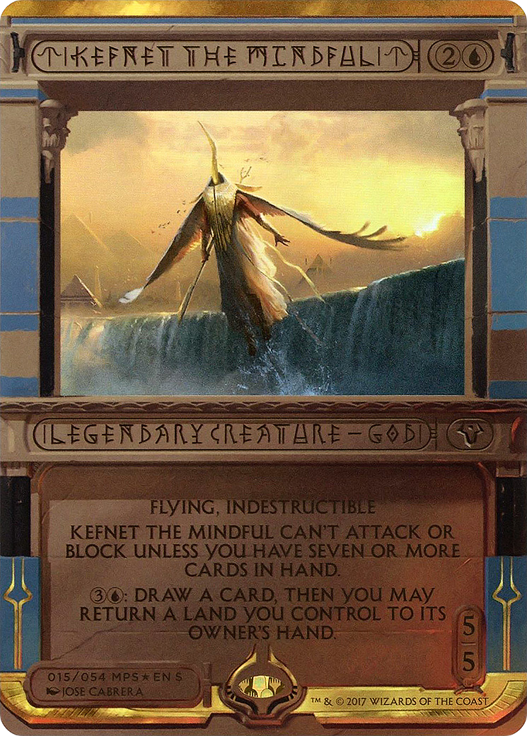 Kefnet the Mindful (015) Foil - Amonkhet Invocations