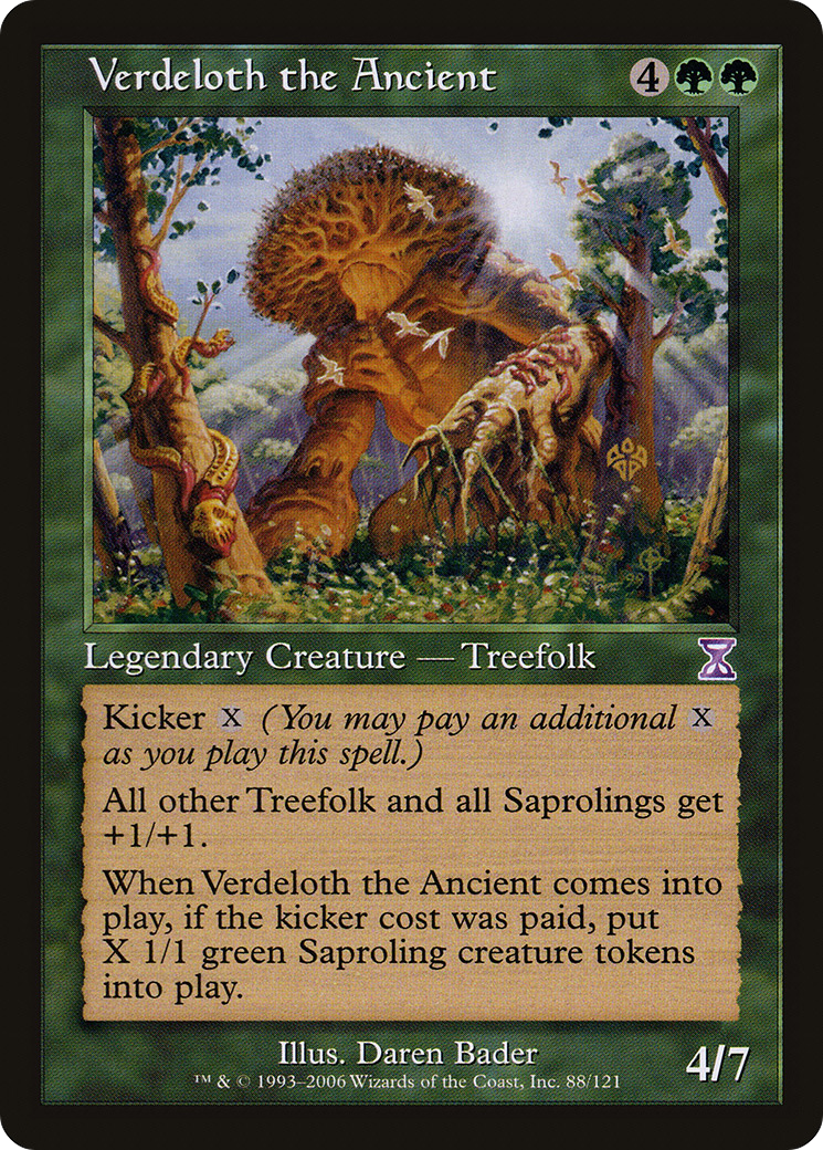 Verdeloth the Ancient (Retro) (088) Foil - Time Spiral Timeshifted