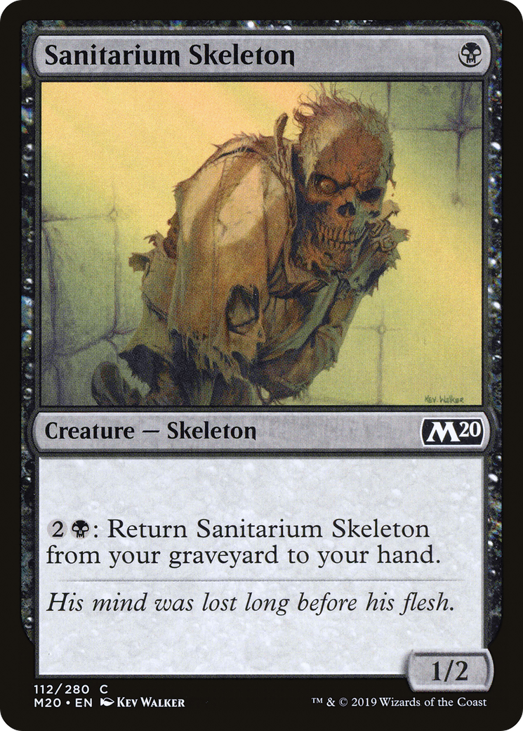 Sanitarium Skeleton (112) - Core Set 2020