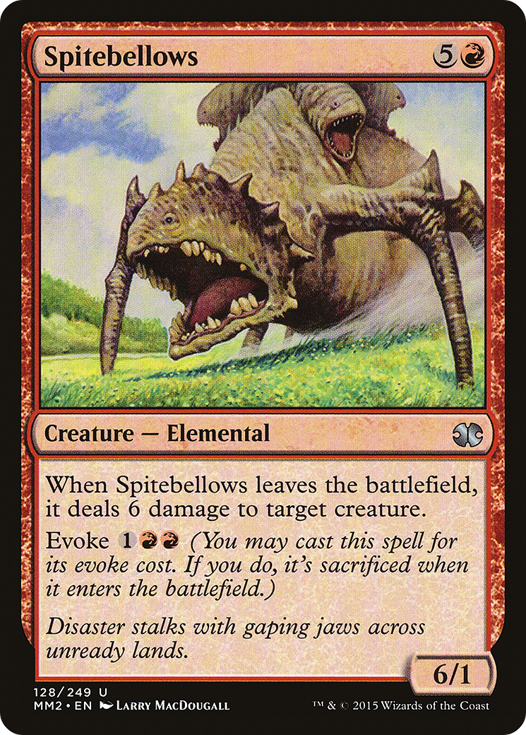 Spitebellows (128) Foil - Modern Masters 2015