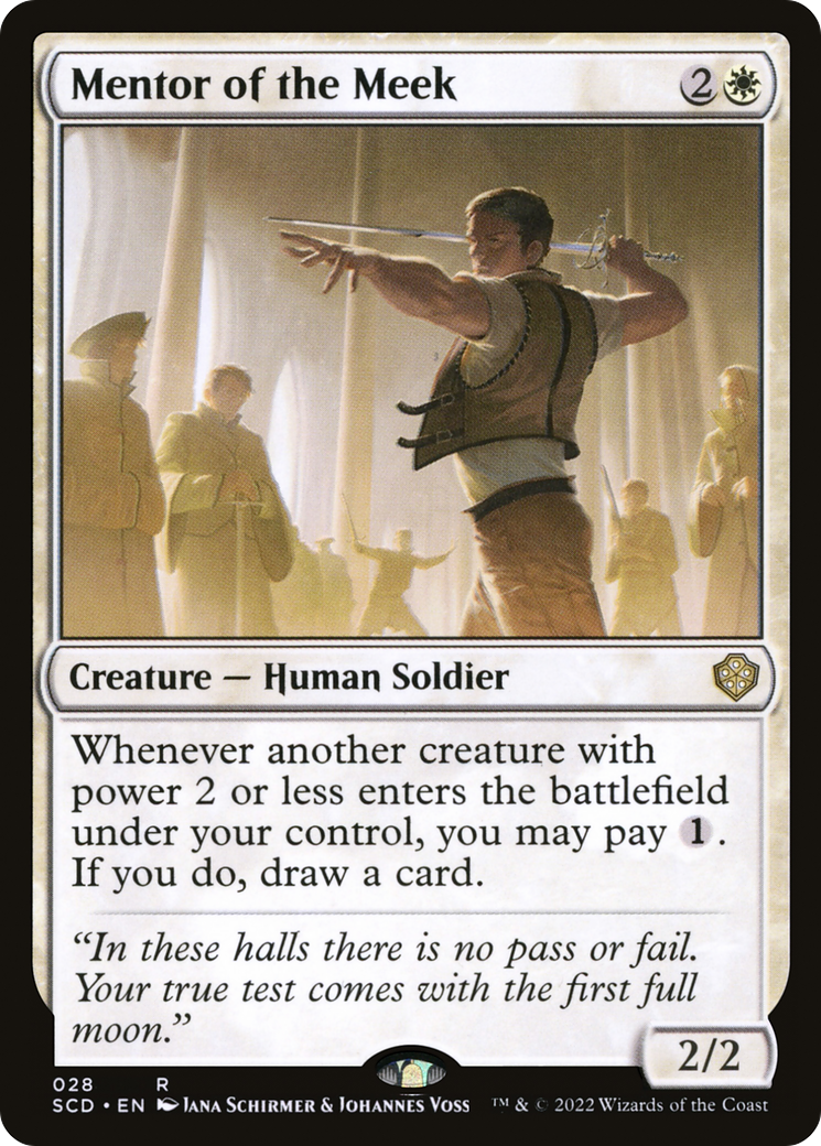 Mentor of the Meek (028) - Starter Commander Decks
