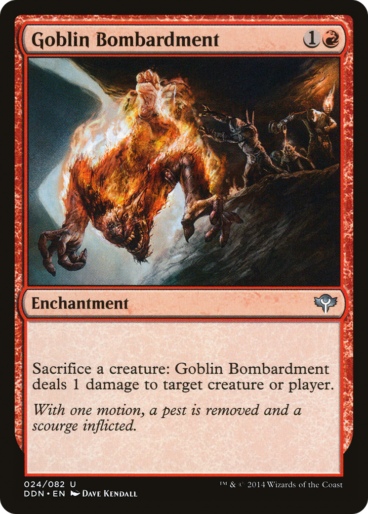 Goblin Bombardment (024) - Duel Decks: Speed vs. Cunning