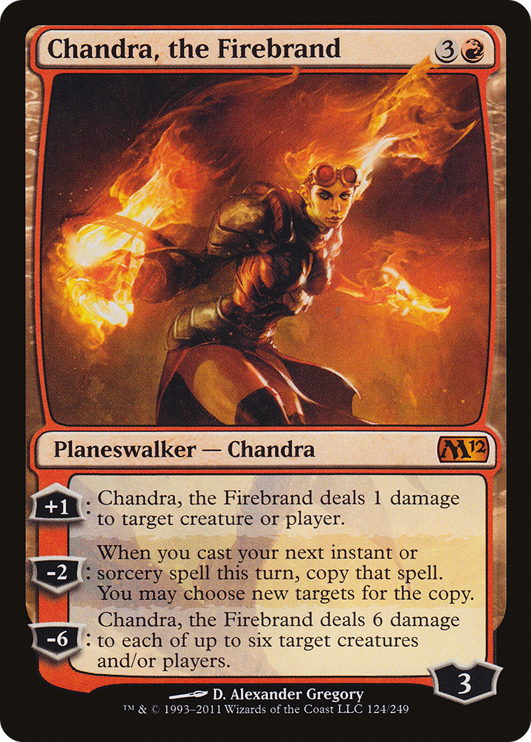 Chandra, the Firebrand (124) - Magic 2012