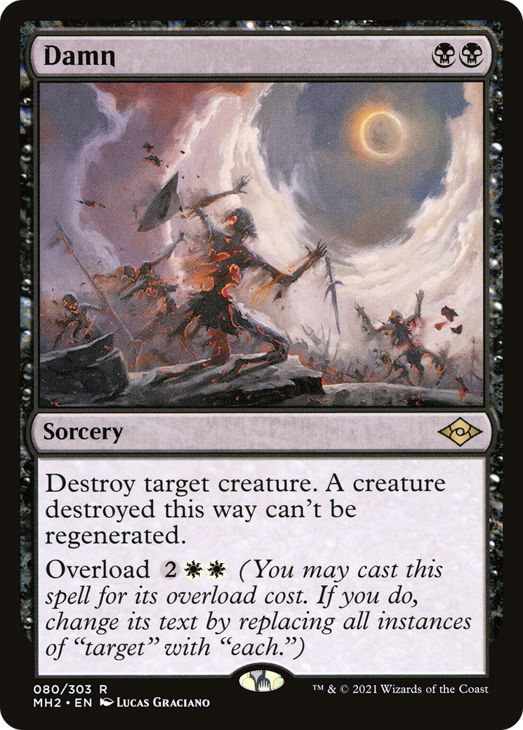 Damn (080) Foil - Modern Horizons 2