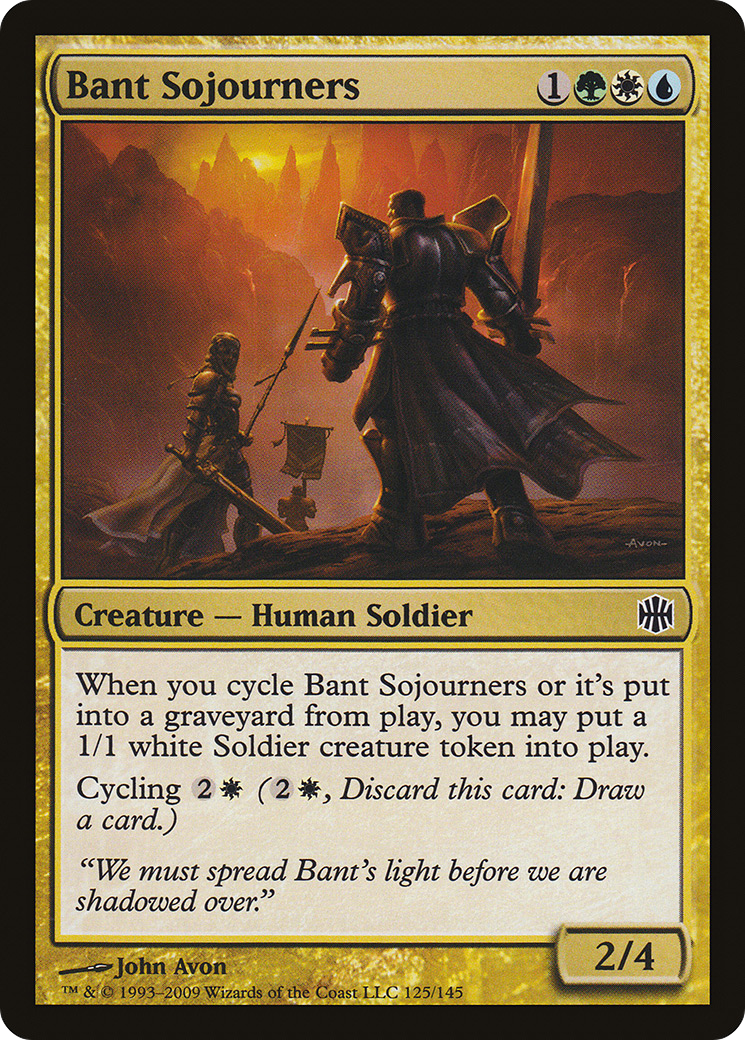 Bant Sojourners (125) Foil - Alara Reborn