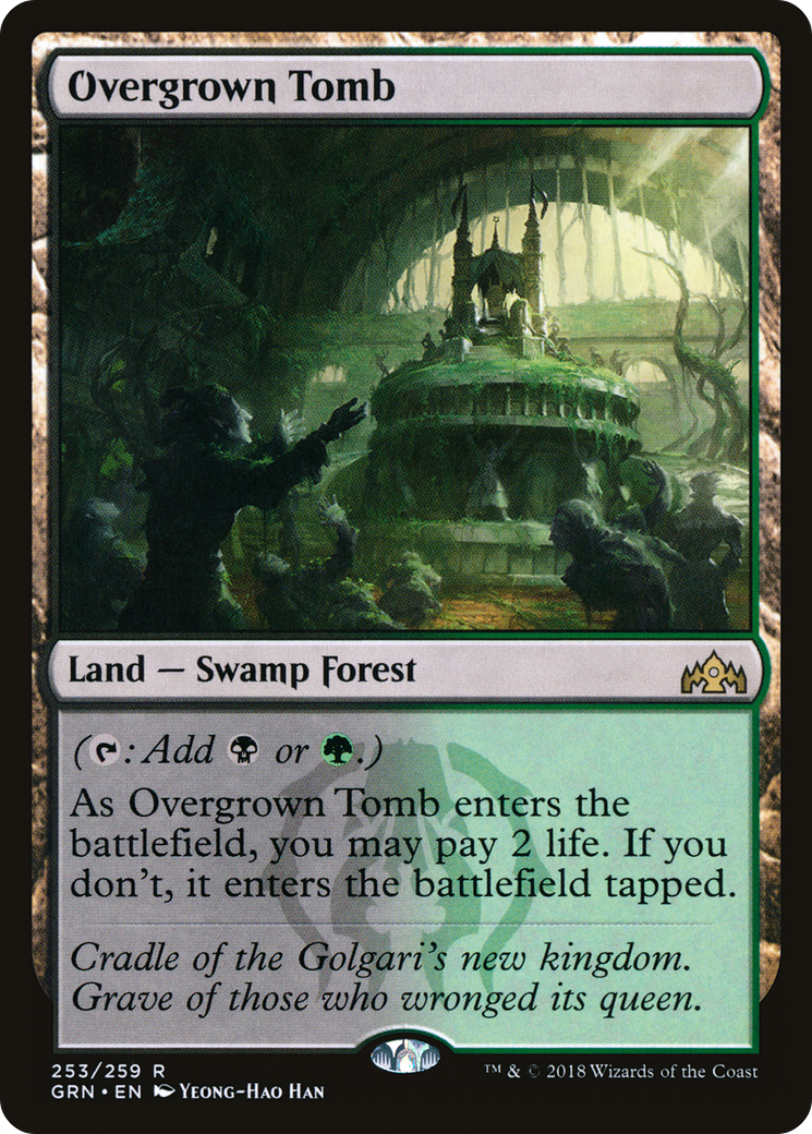 Overgrown Tomb (253) - Guilds of Ravnica