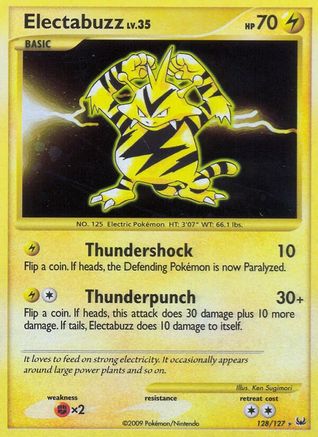 Electabuzz (128) Holofoil - Platinum