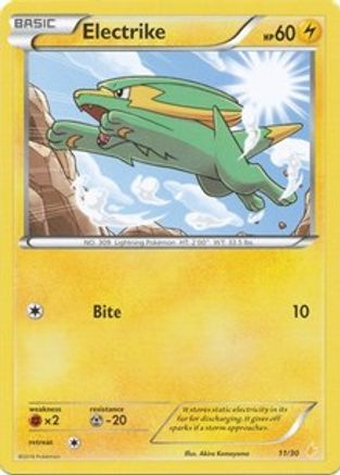 Electrike (11) - Trainer Kit: Pikachu Libre & Suicune