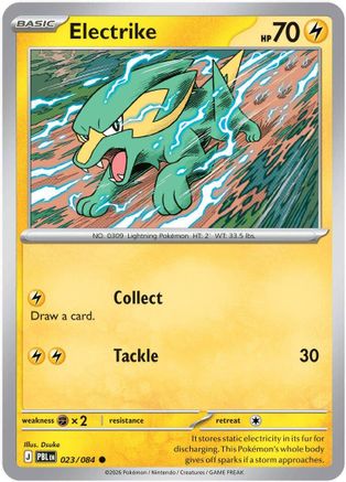 Electrike (23) Reverse Holofoil - Pitch Black