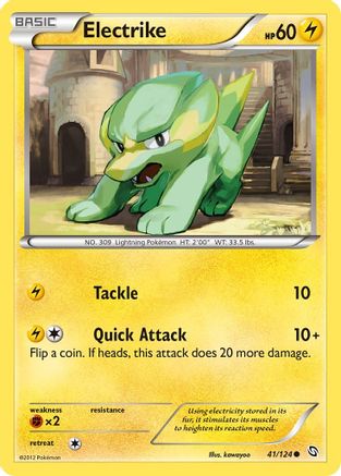 Electrike (41) Reverse Holofoil - Dragons Exalted