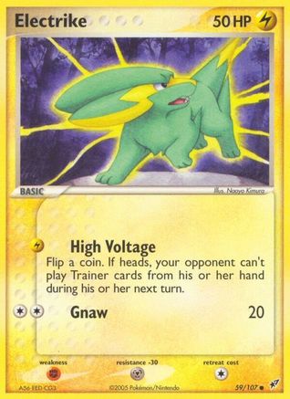Electrike (59) Reverse Holofoil - Deoxys