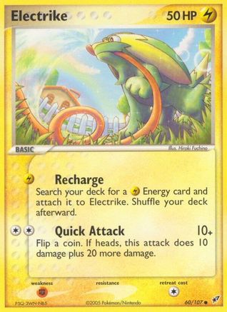 Electrike (60) Reverse Holofoil - Deoxys
