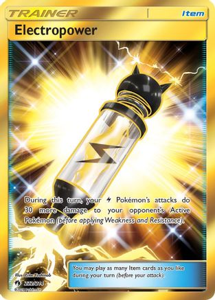 Electropower (Gold) (232) Holofoil - Lost Thunder