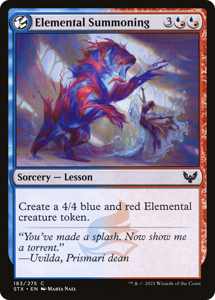 Elemental Summoning (183) - Strixhaven: School of Mages Foil