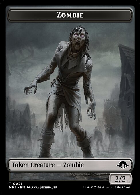 Elephant // Zombie (18/21) - Commander: Modern Horizons 3 Tokens