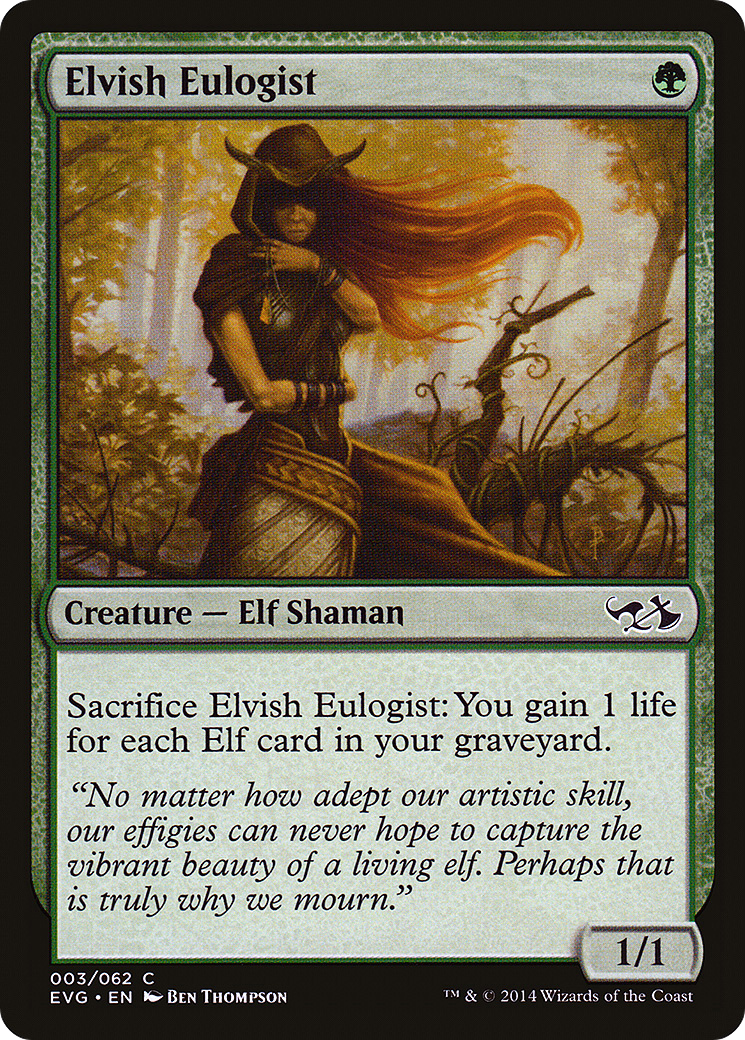 Elvish Eulogist (003) - Duel Decks Anthology: Elves vs. Goblins