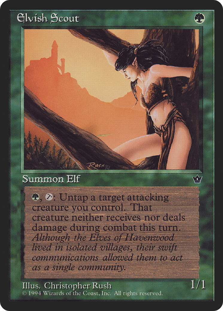 Elvish Scout (c) - Fallen Empires