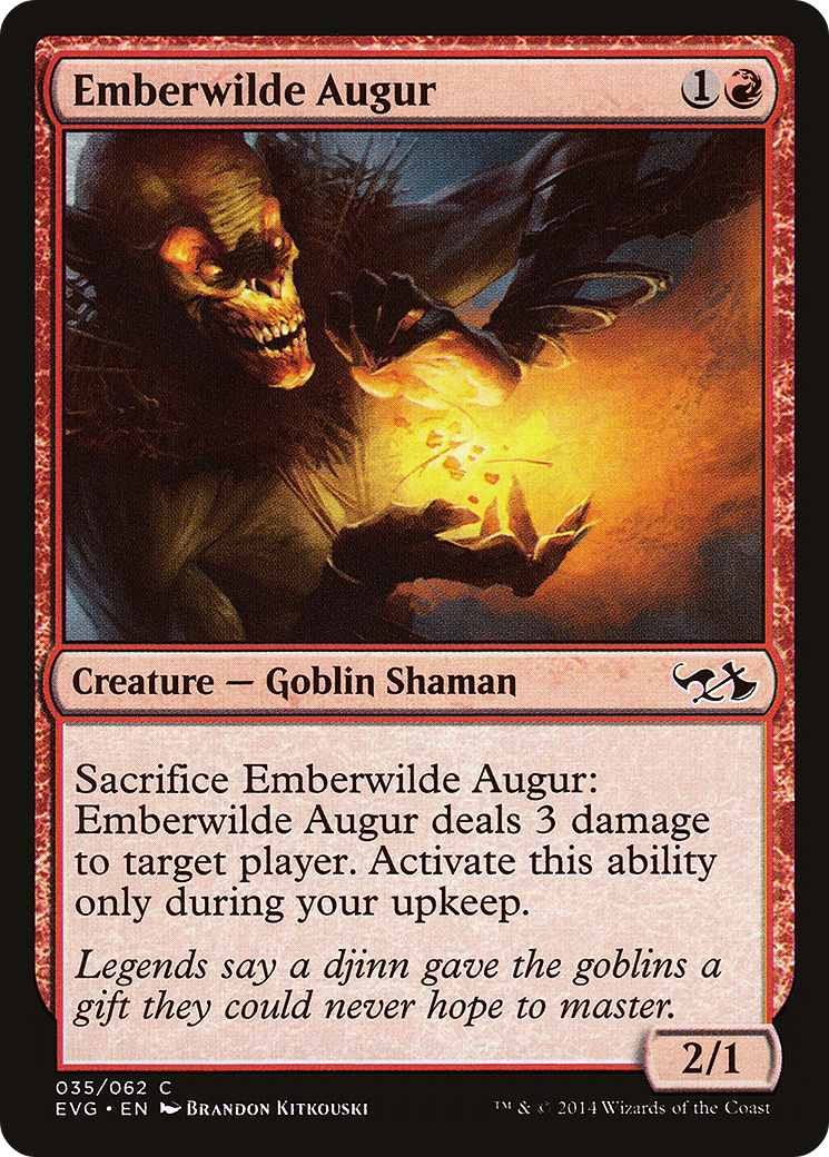 Emberwilde Augur (035) - Duel Decks Anthology: Elves vs. Goblins