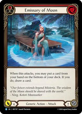 Emissary of Moon (MST197) Rainbow Foil - Part the Mistveil
