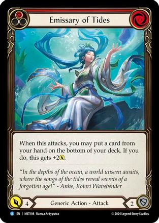 Emissary of Tides (MST198) Rainbow Foil - Part the Mistveil