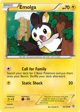Emolga (45) - Dragons Exalted