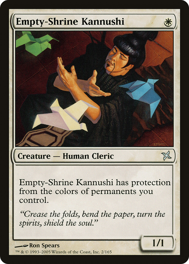 Empty-Shrine Kannushi (002) - Betrayers of Kamigawa