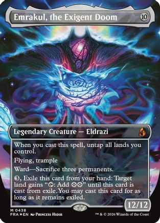 Emrakul, the Exigent Doom (Borderless) (Secret Lair Bundle) (438) Foil - Reality Fracture