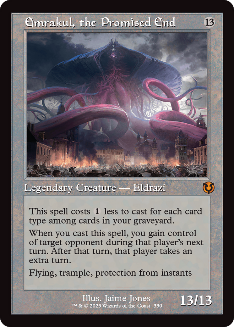 Emrakul, the Promised End (Retro) (330) Foil - Innistrad Remastered