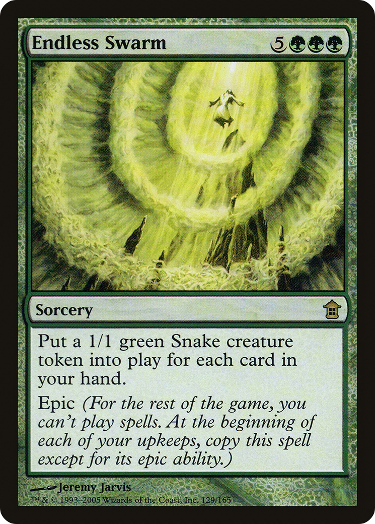 Endless Swarm (129) Foil - Saviors of Kamigawa