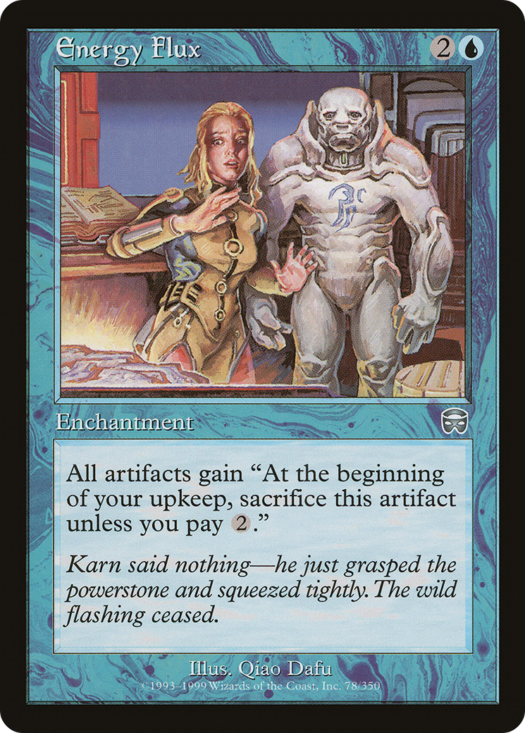 Energy Flux (078) Foil - Mercadian Masques