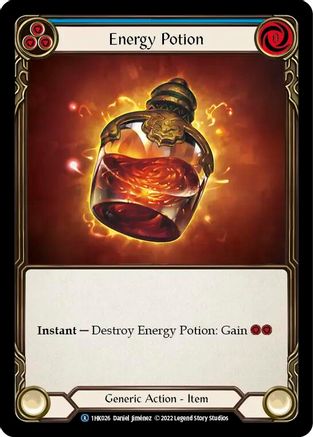 Energy Potion (Blue) (1HK026) - Blitz Deck: Historic Pack 1 - Kano
