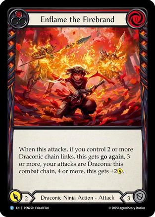 Enflame the Firebrand (PEN250) - Compendium of Rathe