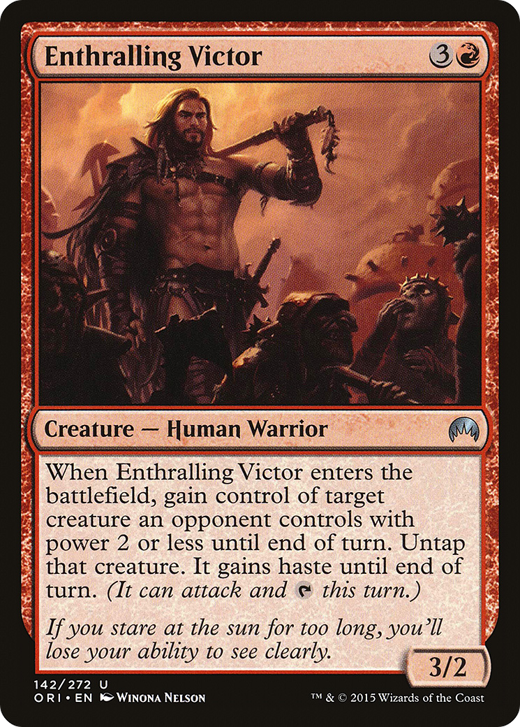 Enthralling Victor (142) Foil - Magic Origins