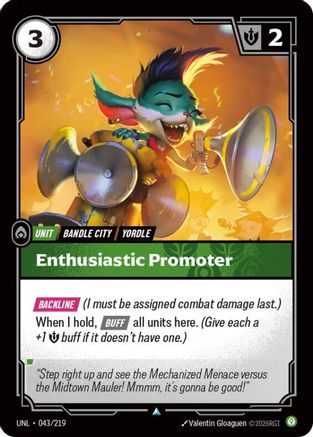 Enthusiastic Promoter (043) - Unleashed