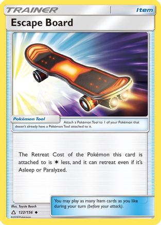 Escape Board (122) Reverse Holofoil - Ultra Prism