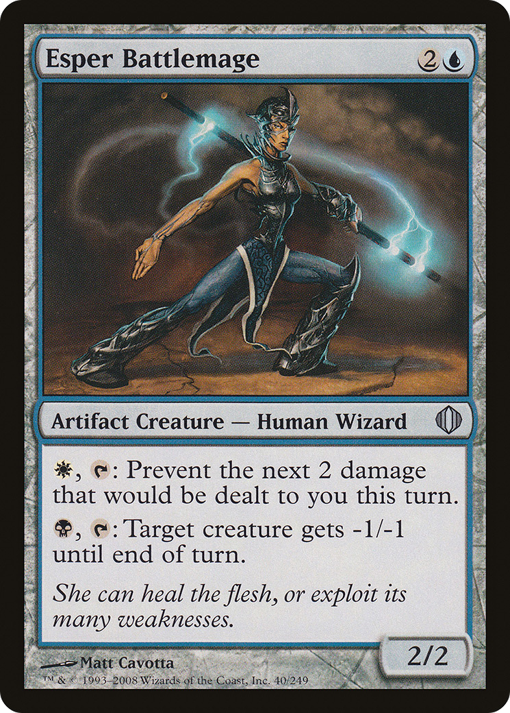 Esper Battlemage (040) Foil - Shards of Alara