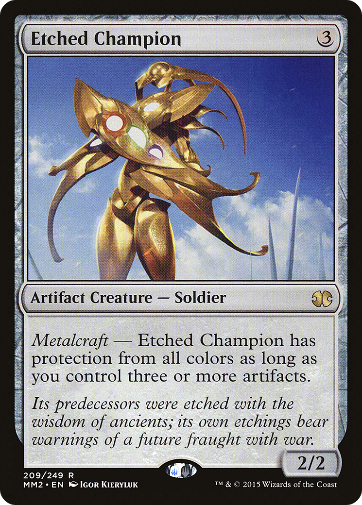 Etched Champion (209) Foil - Modern Masters 2015