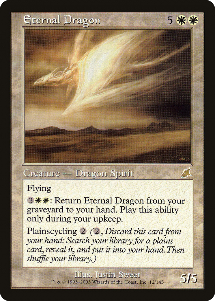 Eternal Dragon (012) Foil - Scourge
