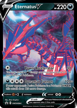 Eternatus V (SWSH064) Holofoil - Black Star Promos