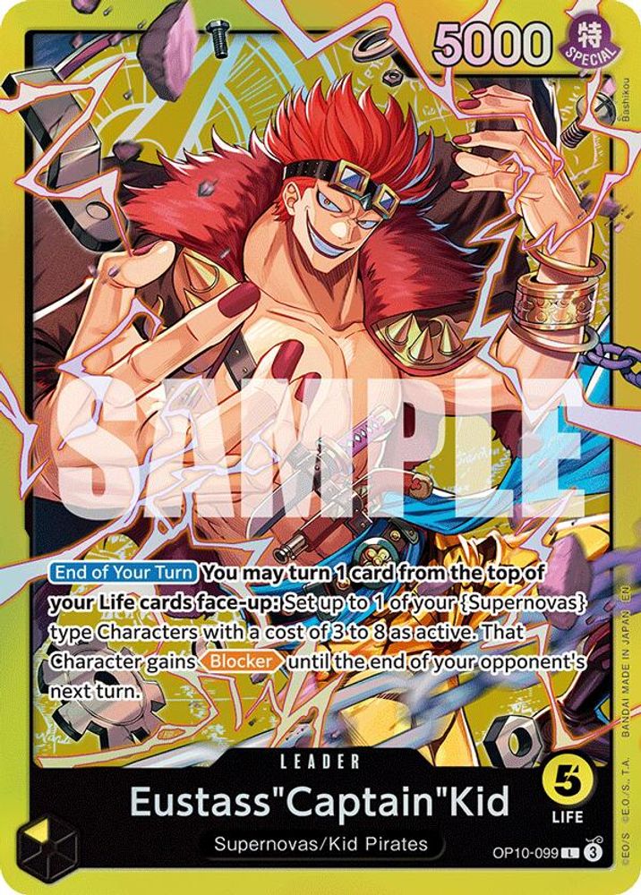 Eustass"Captain"Kid (Reprint) (OP10-099) Foil