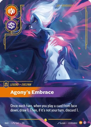 Evelynn, Agony's Embrace (Overnumbered) (175) Foil - Radiance