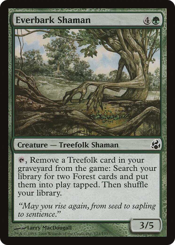 Everbark Shaman (121) Foil - Morningtide