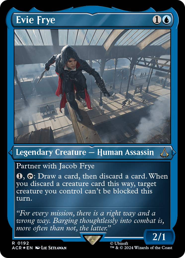 Evie Frye (192) Etched Foil - Assassin's Creed