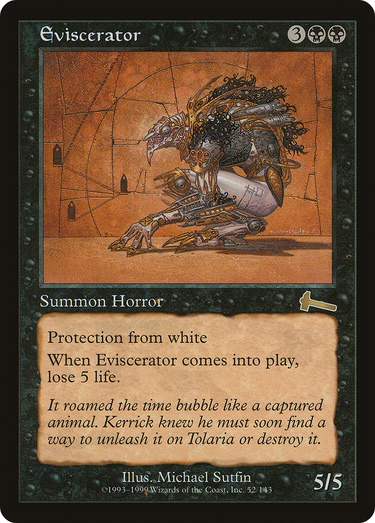 Eviscerator (052) - Urza's Legacy