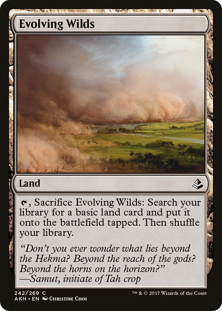 Evolving Wilds (242) Foil - Amonkhet