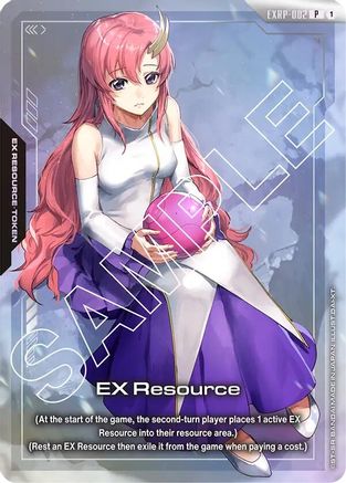 EX Resource (Mobile Suit Gundam SEED) (EXRP-002) Holofoil - Promotional EX Resource Tokens