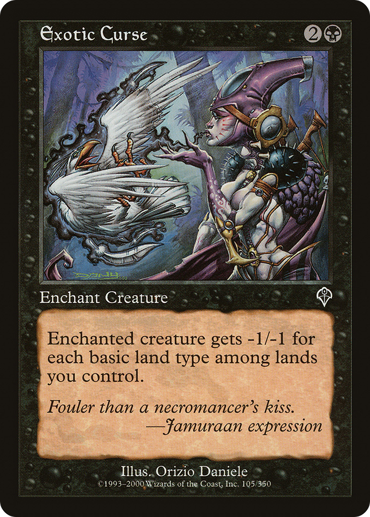 Exotic Curse (105) Foil - Invasion
